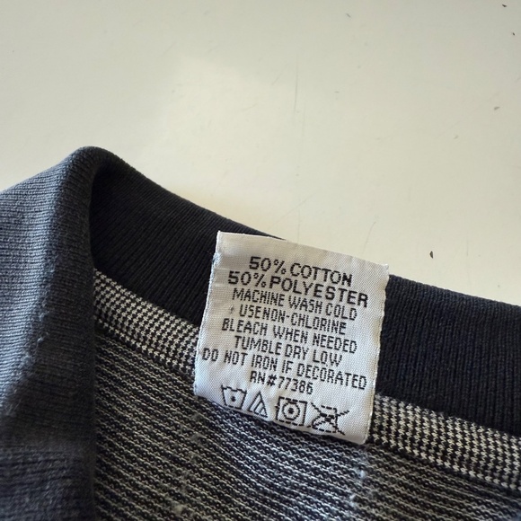 Arizona Diamondbacks VTG 90s Poly Blend Casual Polo Shirt Mens LARGE - Picture 6 of 7